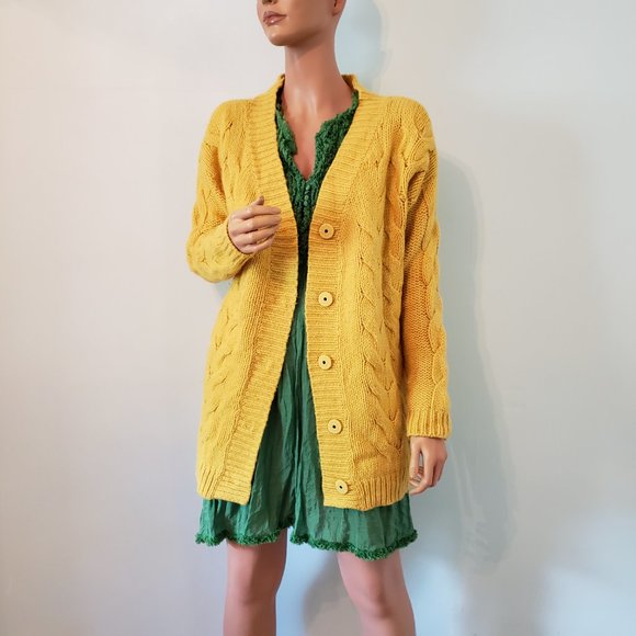 NWT Sundance French Braid Cardigan. 40% Wool. Size S. - Picture 15 of 15